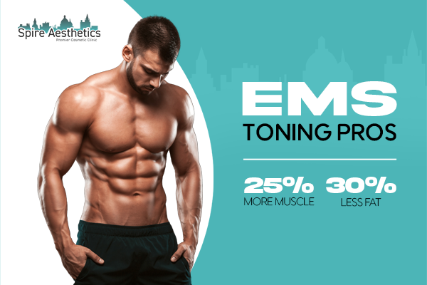 Benefits of EMS Toning Treatment to build leg muscle Newark