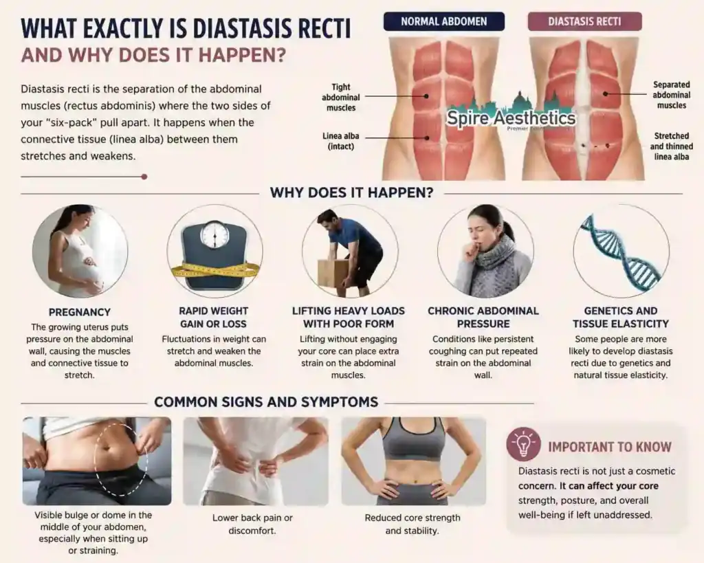 What Exactly Is Diastasis Recti and Why Does It Happen Newark?