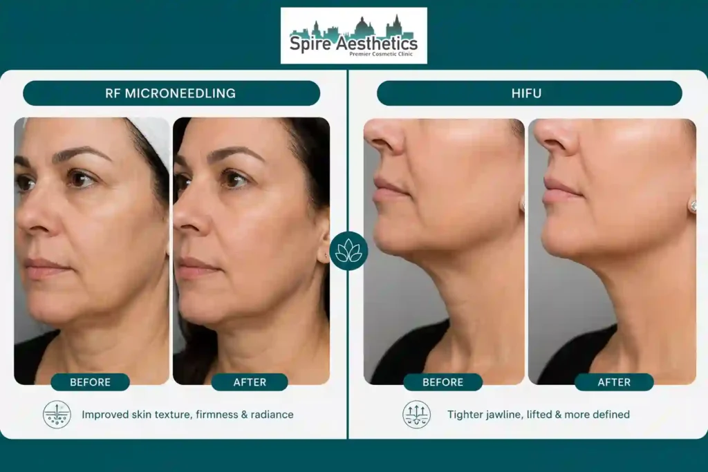 Can RF Microneedling and HIFU Be Combined Newark?